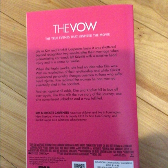 Book The Vow - Picture 2 of 2